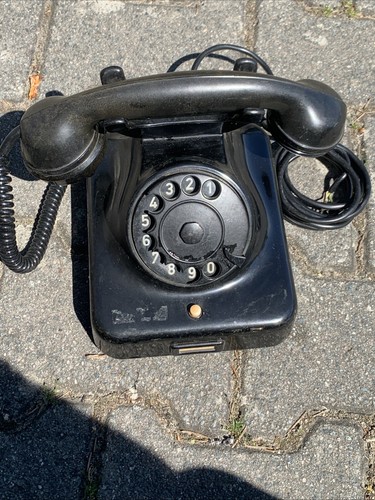 Altes w38 bakelit telefon - w38,