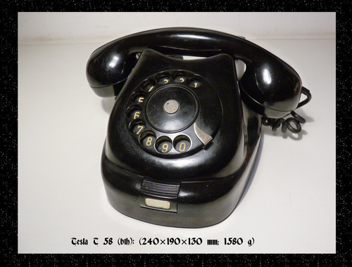 Altes telefon tesla 58 - tesla, t