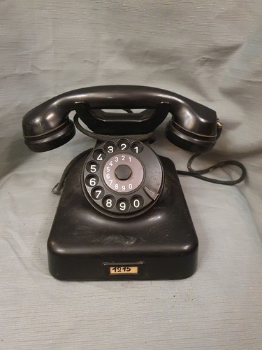 Bakelit telefon wählscheibe - bakelit,