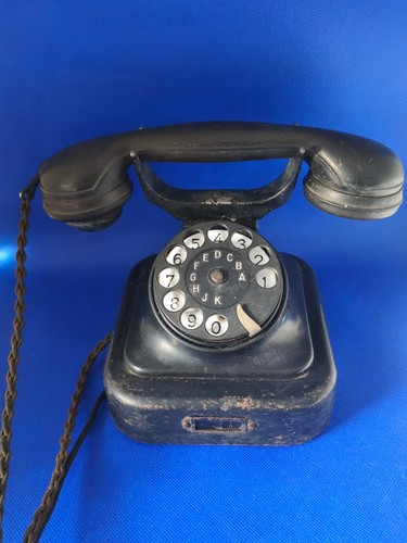 Antikes wählscheibentelefon - antikes,