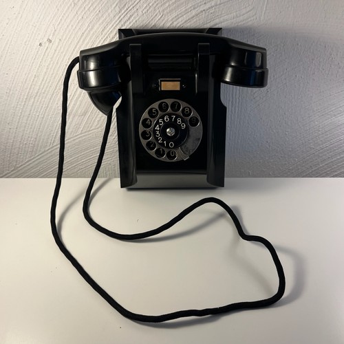 Vintage wandtelefon elektrisk - vintage,