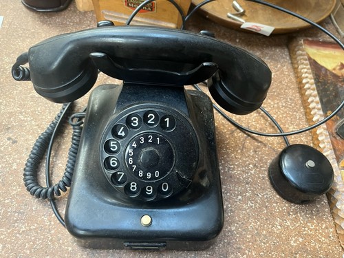 Alt bakelit telefon 655 - bakelit,
