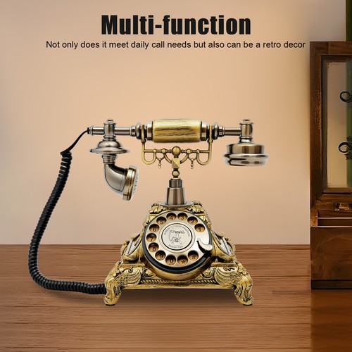 Retro rotary wahl - retro, telefon