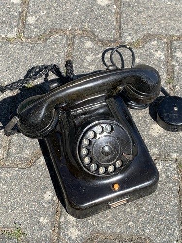 Altes w38 bakelit telefon - altes,
