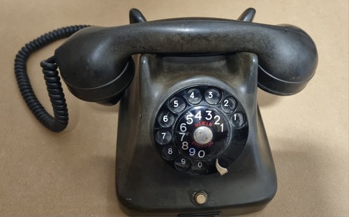 Altes wählscheibentelefon - altes,