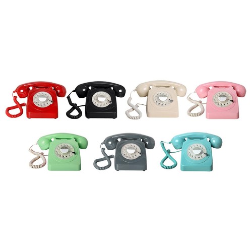 Vintage telefon mit - vintage,