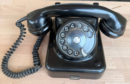 Vintage telefon 1952 öpt - vintage,