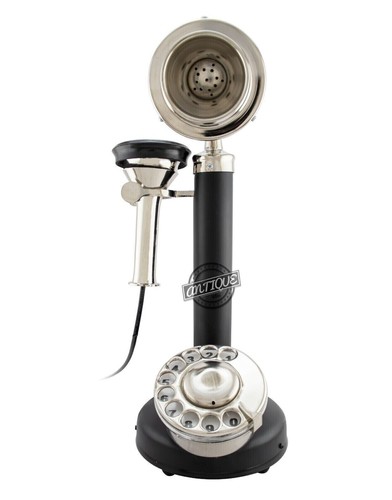 Vintage antik telefon dreh - vintage,